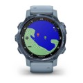 Умные часы для дайвинга Descent Mk2S, Mineral Blue/ SeaFoam  (010-02403-07)