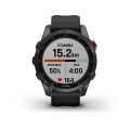 Умные спортивные часы премиум-класса fenix 7S Solar,Slate Gray w/ Black Band, Smart Watch (010-02539-13)