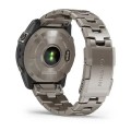 умные часы QUATIX 7X Sapphire Solar титановый с серебристым титановым браслетом (010-02541-61)