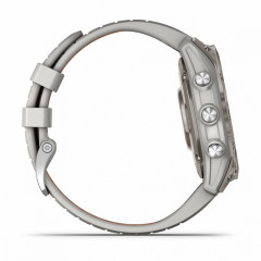 Fenix 7 Pro – Sapphire Solar Edition Titanium with Fog Gray/Ember Orange Band (010-02777-21)