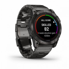 FENIX 7X PRO Pro Sapphire Solar Edition Титановый угольно-серый корпус с DLC-покрытием и титановым браслетом