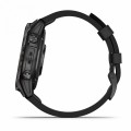 Умные спортивные часы премиум-класса Epix Pro (Gen 2) 47mm Sapphire Edition Carbon Grey DLC Titanium/Black Leather Band (010-02803-30)