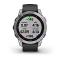 Умные спортивные часы премиум-класса fenix 7, Silver w/Graphite Band, Smart Watch (010-02540-01)