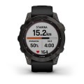 Умные мультиспортивные часы премиум класса Fenix 7 Sapph Solar, Carbon Gray, Smart Watch (010-02540-21)