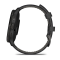 Умные часы VENU 3 черные с серым безелем и кожаным ремешком (010-02784-52)