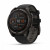 Fenix 8 – 47 mm, Solar Sapphire, Carbon Gray DLC Titanium with Black/Pebble Gray 010-02906-11