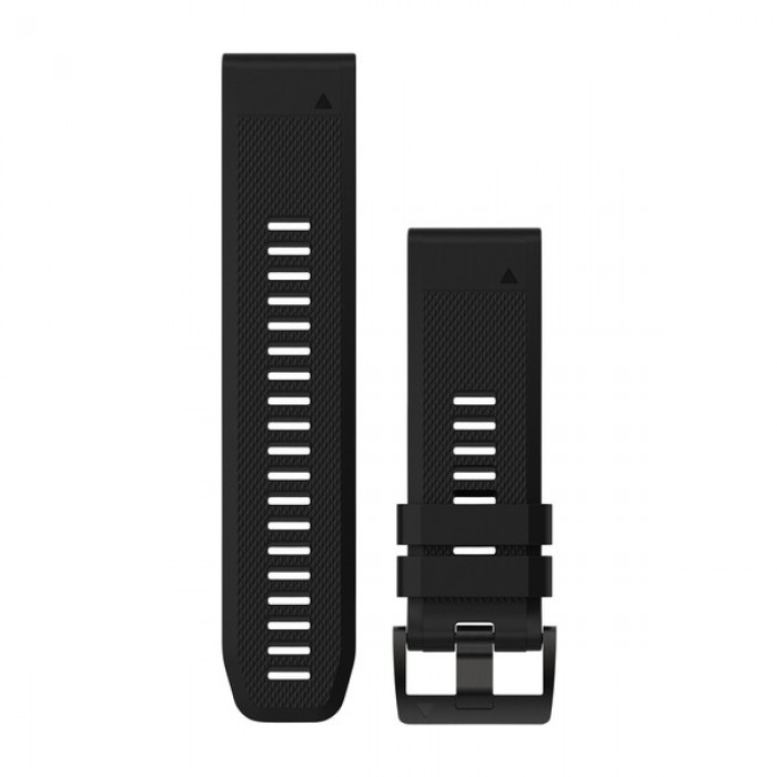 Ремешок сменный QuickFit 26mm, силиконовый Black (Черный) (010-12517-00)
