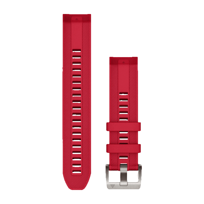 Ремешок сменный для fenix 6 22mm Quickfit 22 WATCH STRAPS PLASMA RED SILICONE(010-13225-03)