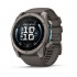 Мульти-спортивные часы Fenix 9 – 51mm Titanium with Pebble Gray Silicone Band