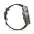 Мульти-спортивные часы Fenix 9 – 51mm Titanium with Pebble Gray Silicone Band