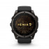 Мульти-спортивные часы Fenix 9 – 51mm Carbon Gray DLC Titanium with Black Silicone Band