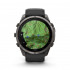 Мульти-спортивные часы Fenix 9 Pro 51mm – Carbon Gray DLC Titanium with Black Silicone Band