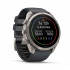 Мульти-спортивные часы Fenix 9 Pro – 51mm Titanium with Graphite/Black Silicone Band