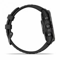 Умные спортивные часы премиум-класса EPIX PRO (Gen 2) Sapphire Edition 47 мм, титановый, угольно-серый DLC, черный ремешок