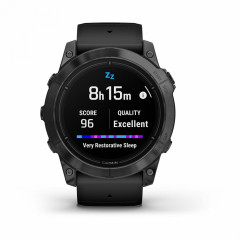 EPIX PRO(Gen 2) Standard Edition 51 мм, серый, черный силиконовый ремешок