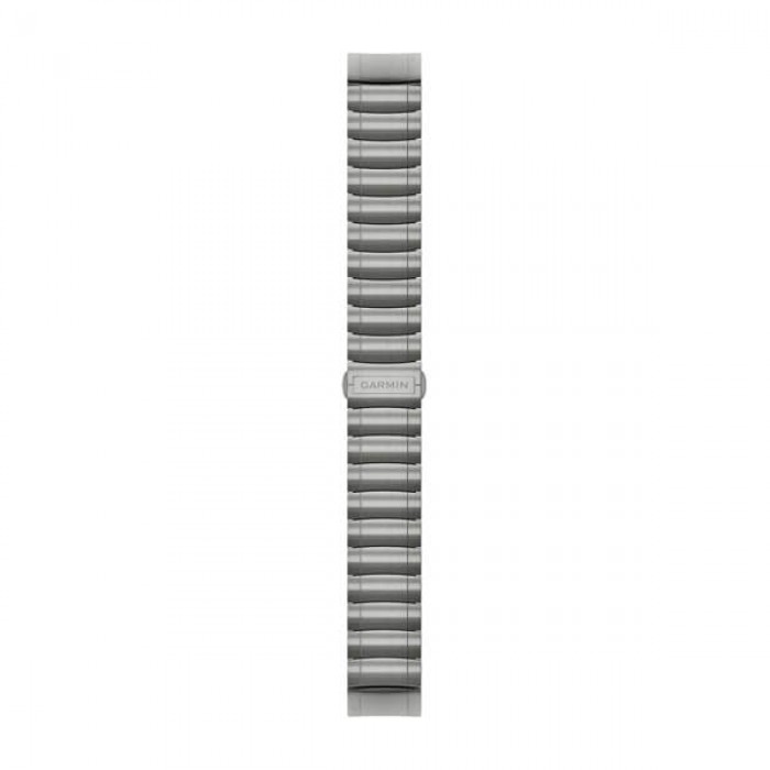 Garmin Ремешок сменный QuickFit 22 мм (титановый) комбинированный серебристый