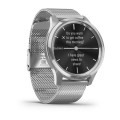 Умные часы Vivomove Luxe серебристый с серебристым ремешком (010-02241-23)