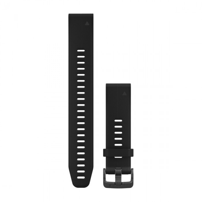 Garmin Ремешок сменный QuickFit 20 мм (силикон) черный, большой