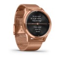 Умные часы Vivomove Luxe розовое золото PVD 18K с ремешком "миланская петля" (010-02241-24)